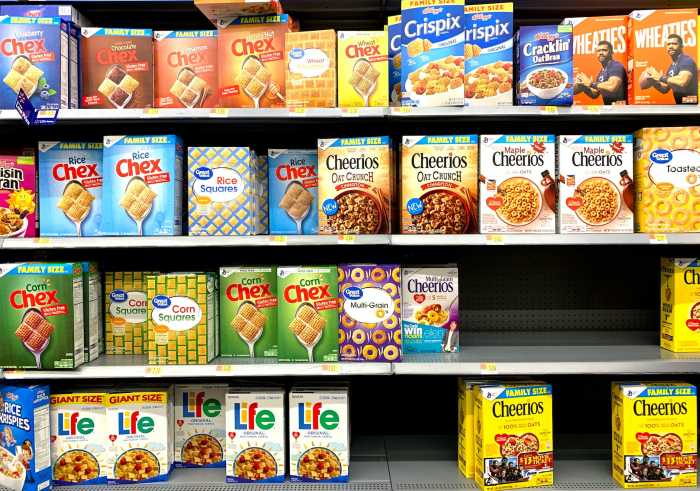 amerikanische lebensmittel zum frühstück cereals und co