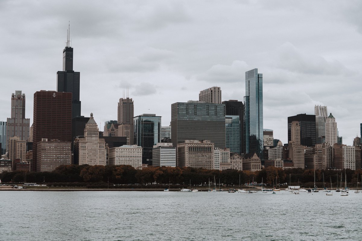 Die Skyline von Chicago
