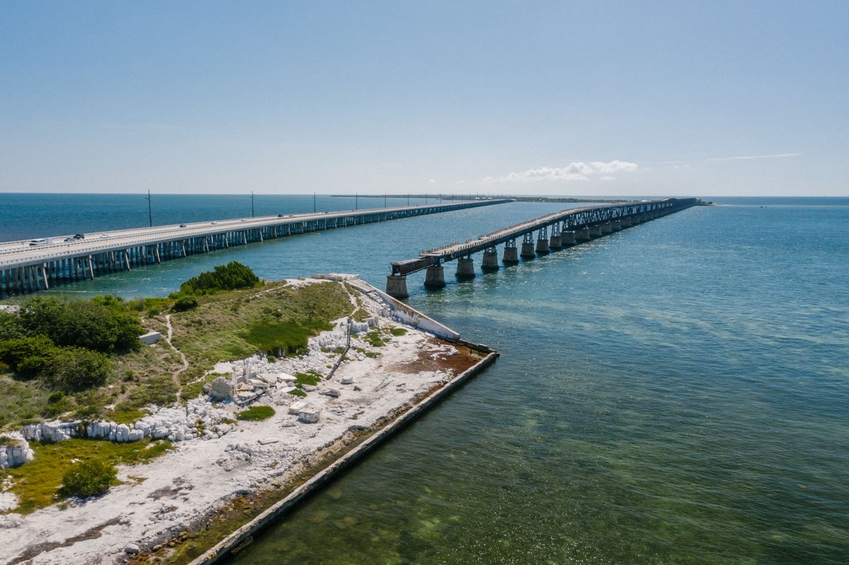 Florida Rundreise: Route für 2 Wochen (Miami, Keys, Orlando & mehr) 5 Die Seven Mile Bridge in den Florida Keys