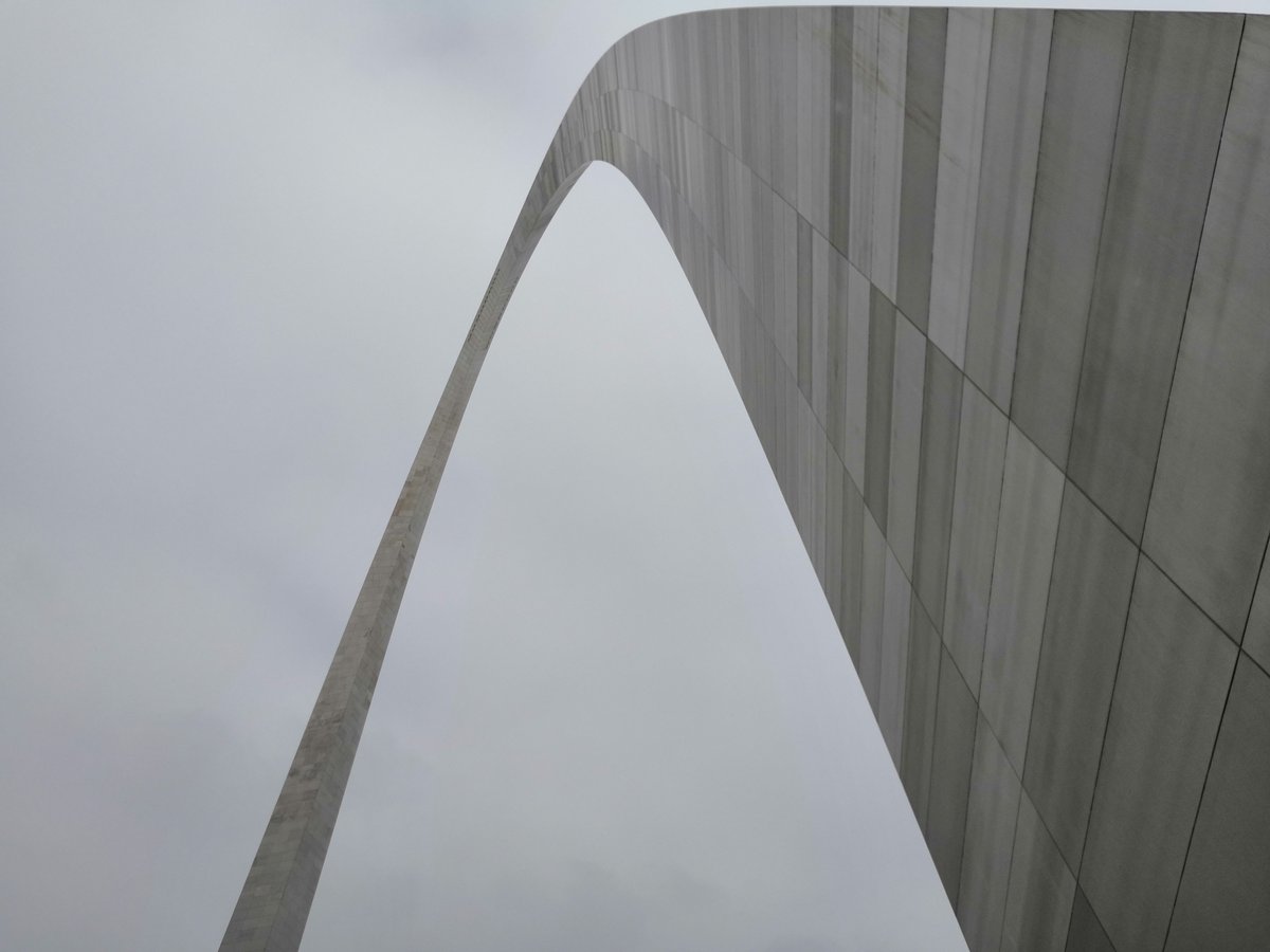 Der Gateway Arch in St. Louis