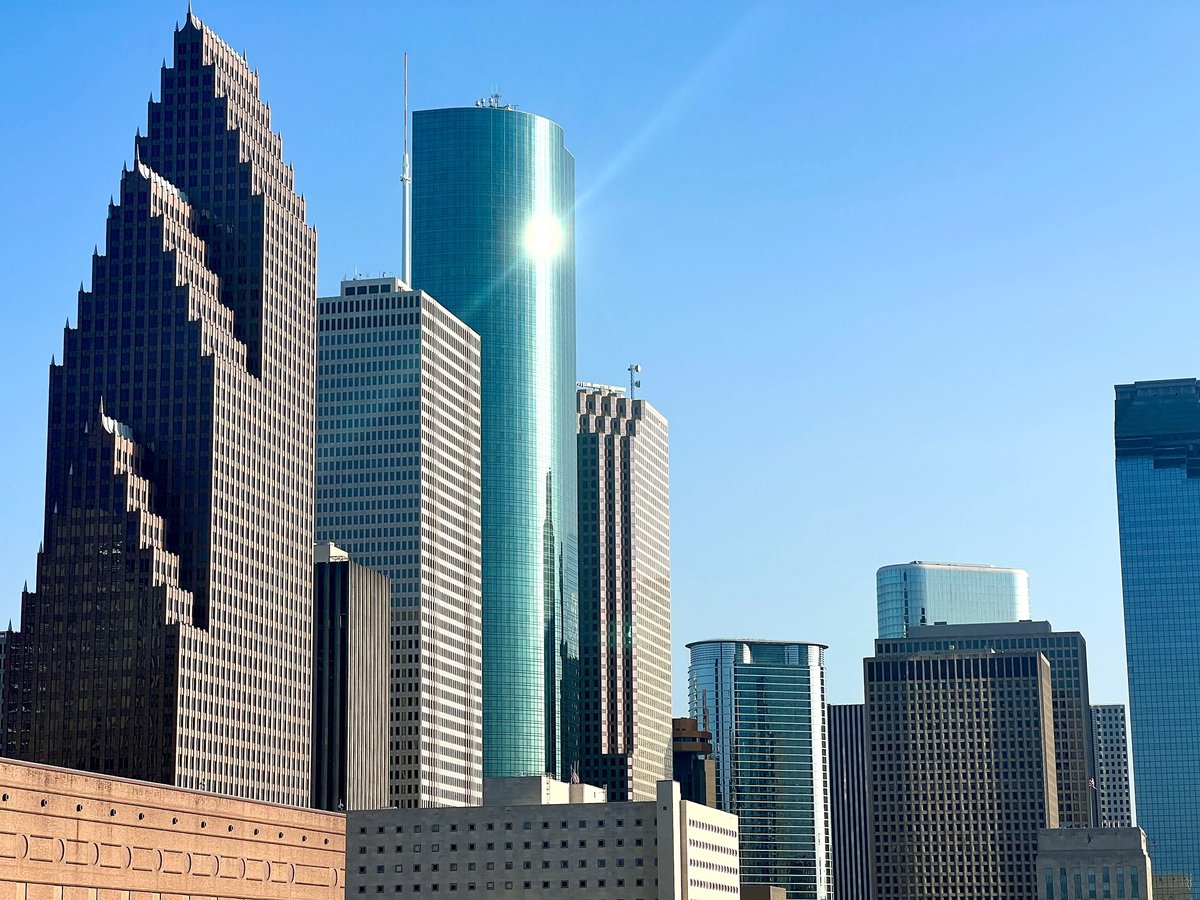 Die Skyline von Houston