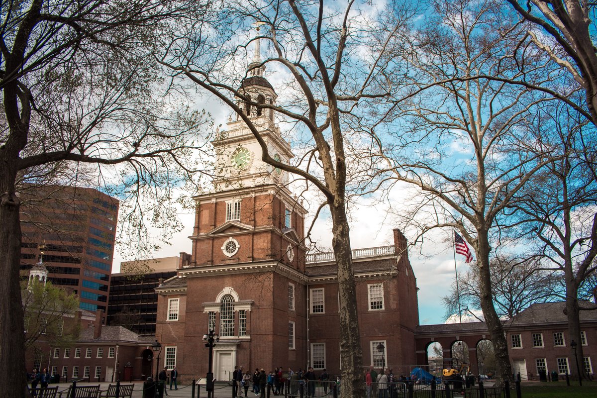 Ostküste USA & Neuengland: Route für 2 Wochen (mit Karte & Tagesplan) 4 Independence Hall in Philadelphia