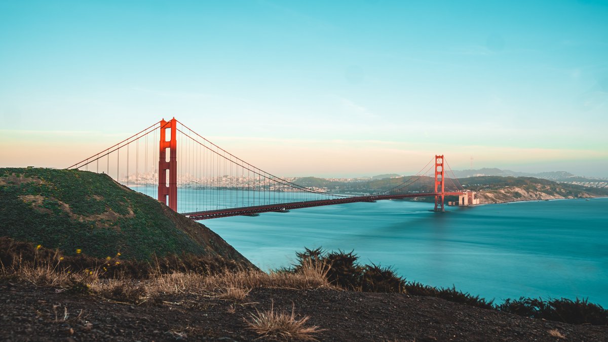 Westküste USA: Route für 3 Wochen (mit Highway 1 & Joshua Tree) 3 Die Golden Gate Bridge in San Francisco