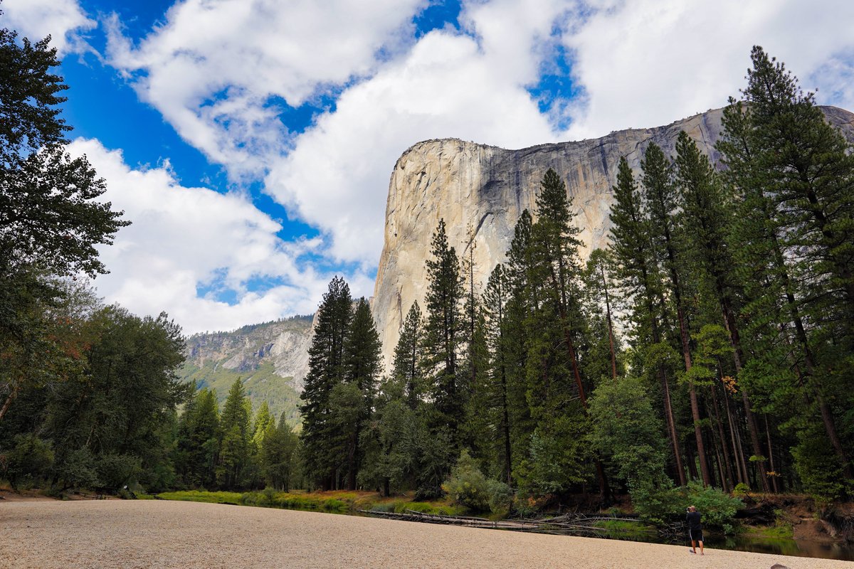 Yosemite Valley mit El Capitan und Half Dome